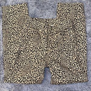 NWT cheetah print jeans